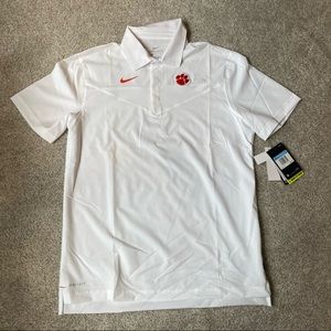 Clemson Nike Polo NWT Never Worn